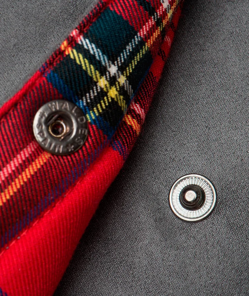 RED TARTAN ROLL BED