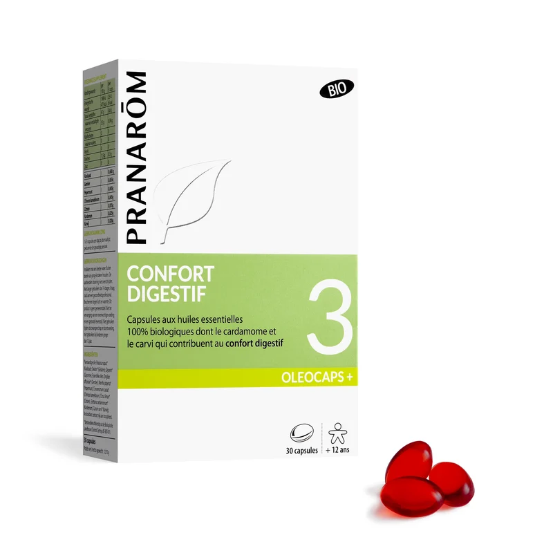 Oleocaps n°3 - Confort digestif - Bio