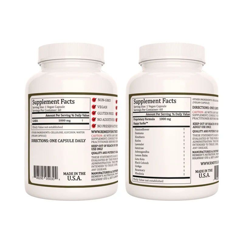 Mood Power Pack™ Deux flacons de 1000 mg, 60 capsules