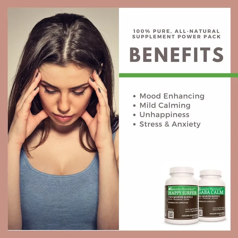Mood Power Pack™ Deux flacons de 1000 mg, 60 capsules