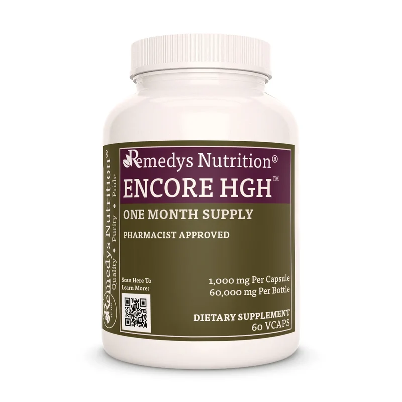 Encore HGH™ 1000 mg, 60 capsules végétaliennes