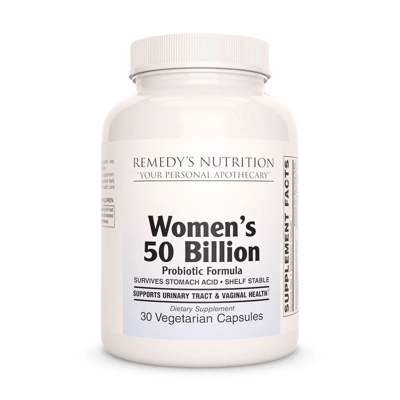 50 capsules végétaliennes à enrobage entérique de probiotiques 30 milliards™ pour femmes