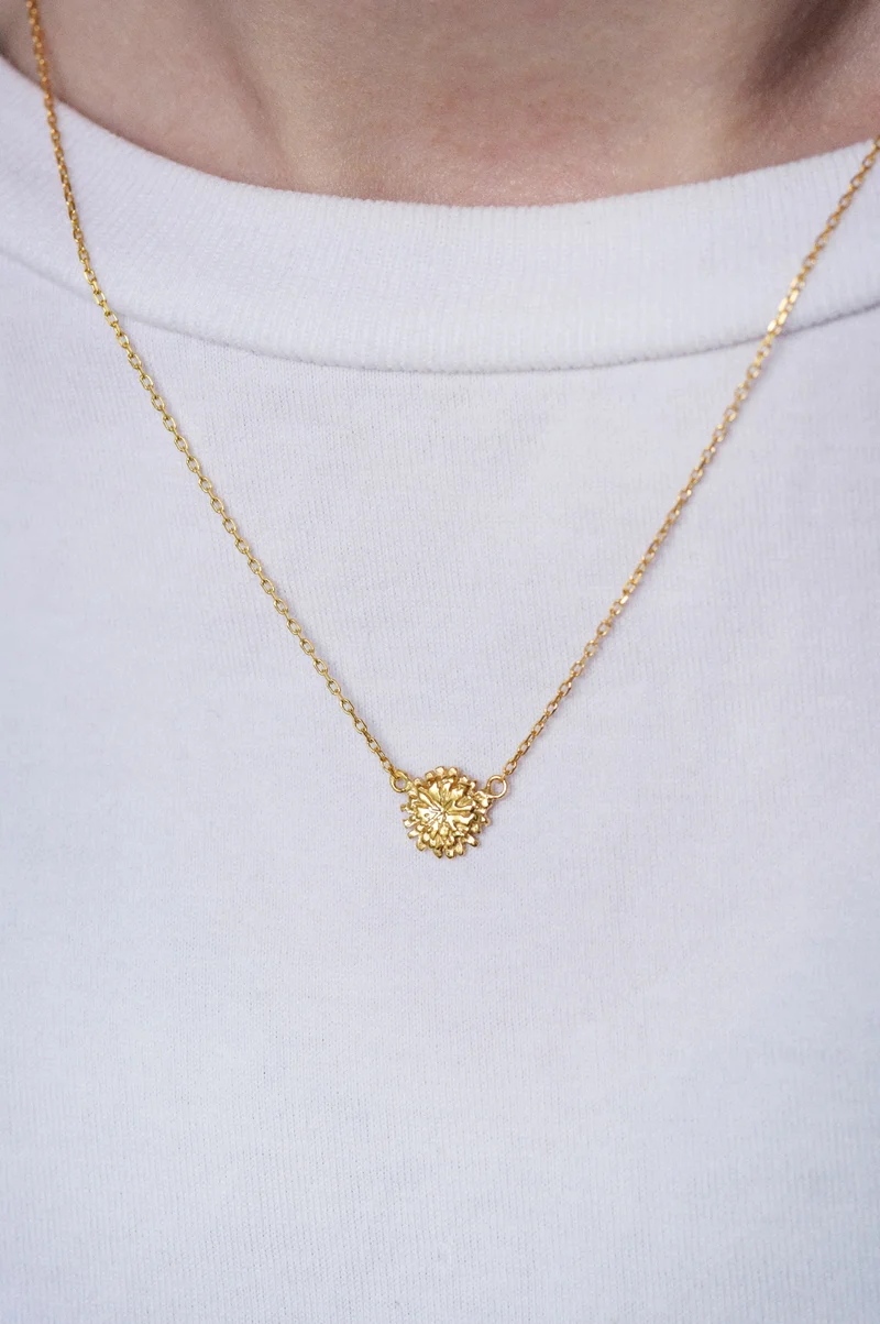 COLLIER TOURNESOL