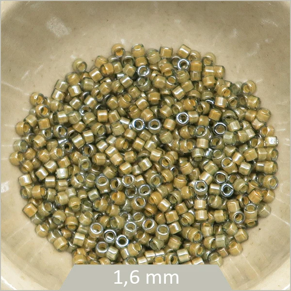 5 g de perles Miyuki Delica 11/0, DB2046 champignon
