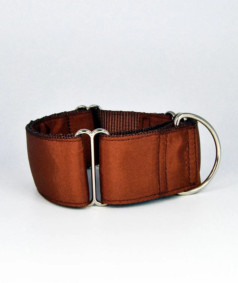 Collar para perro Solid Brown