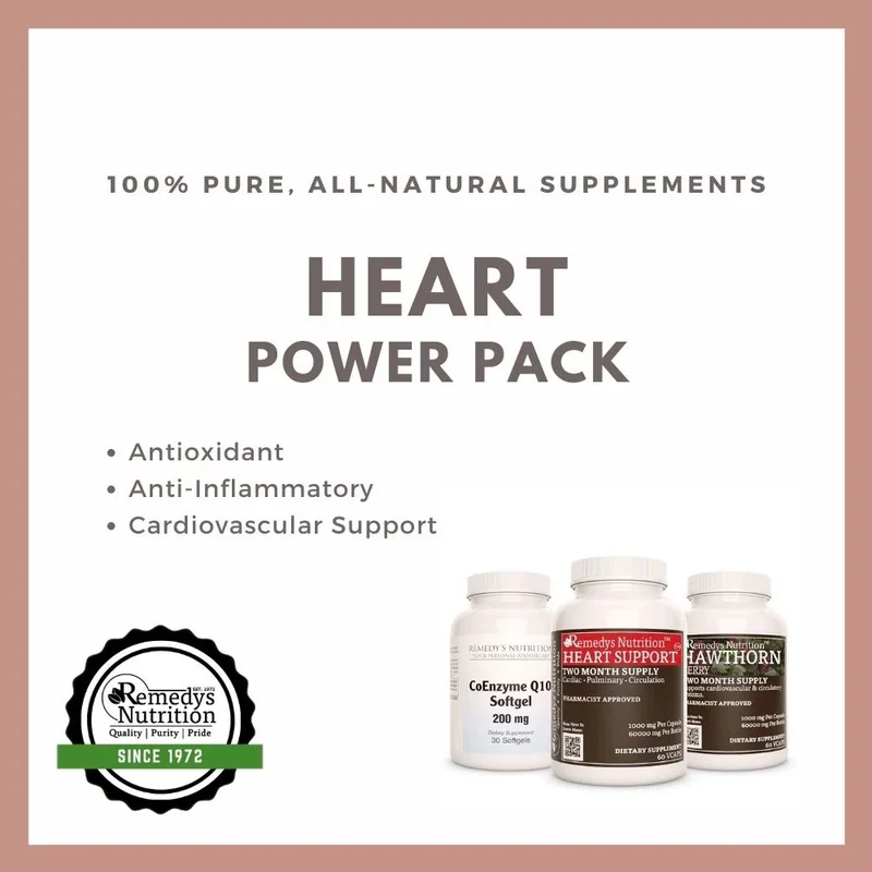 Heart Power Pack™ Trois flacons de capsules et de gélules