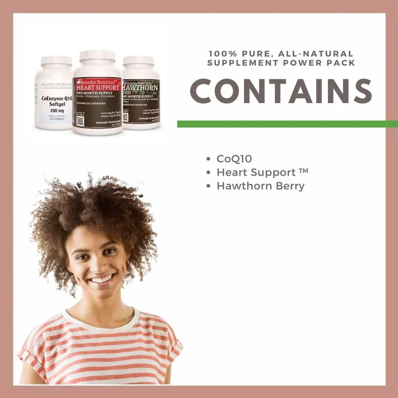 Heart Power Pack™ Trois flacons de capsules et de gélules