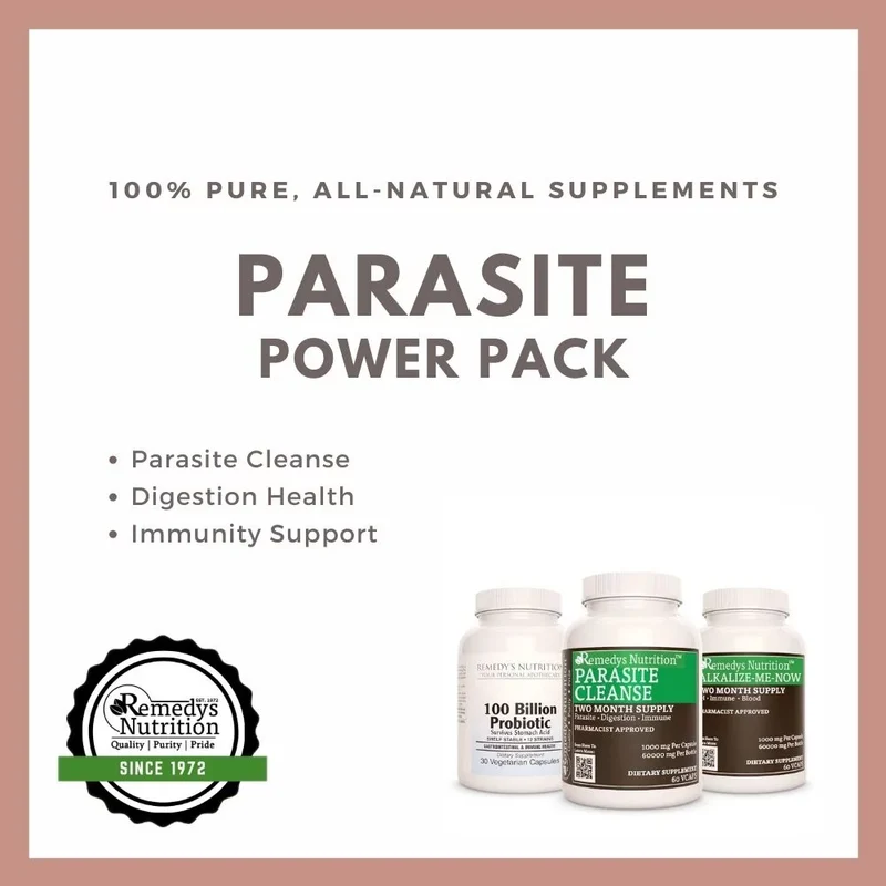 Parasite Power Pack™ Trois flacons de capsules de supplément