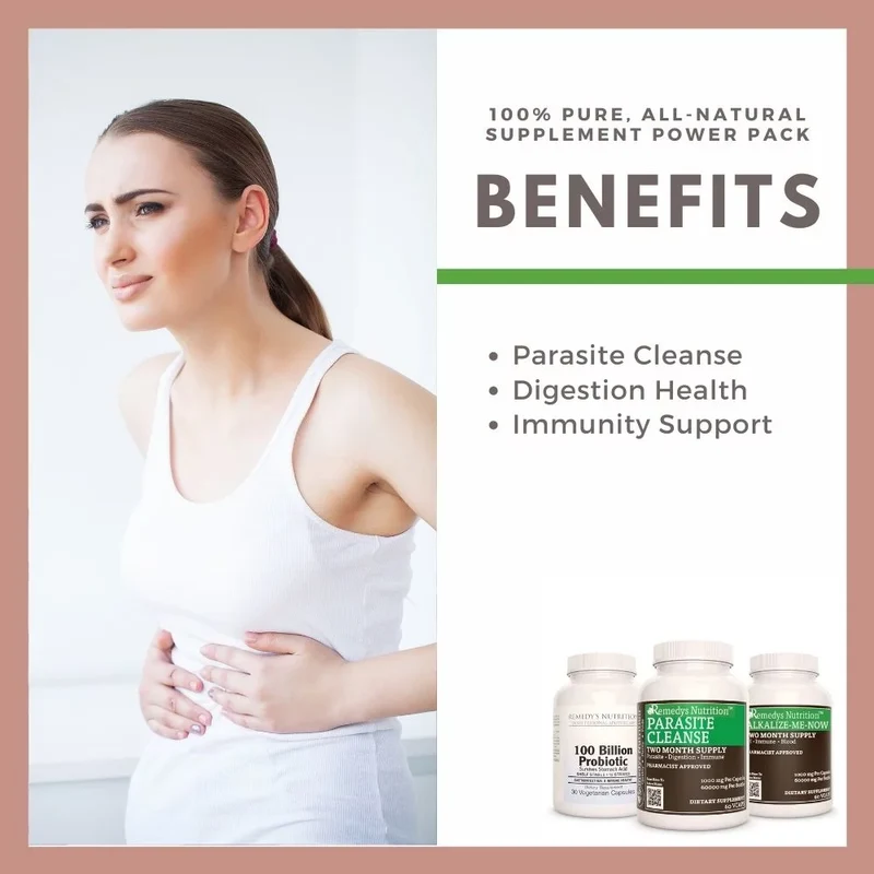 Parasite Power Pack™ Trois flacons de capsules de supplément