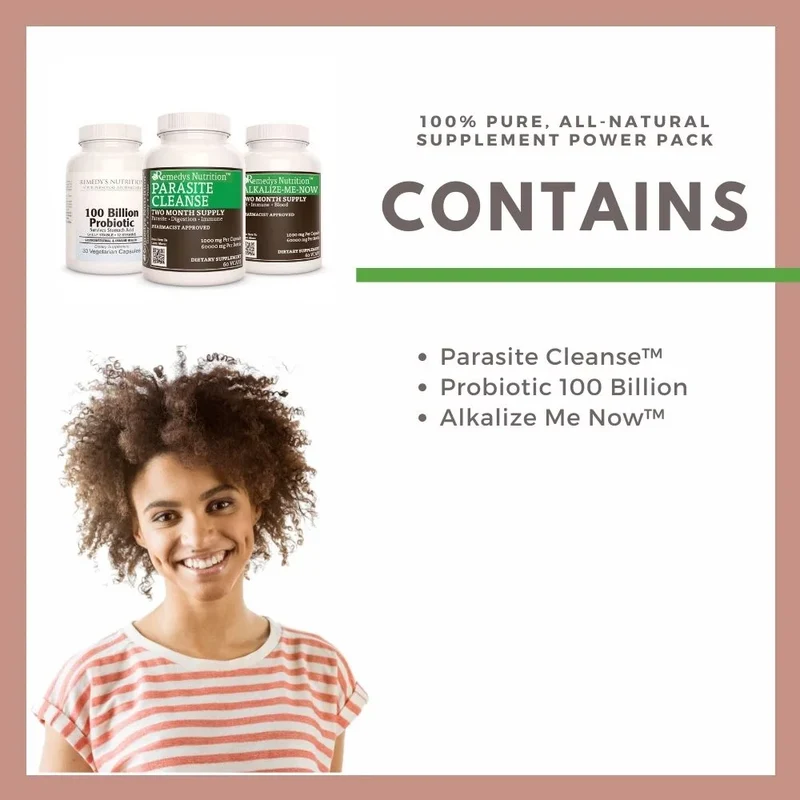 Parasite Power Pack™ Trois flacons de capsules de supplément