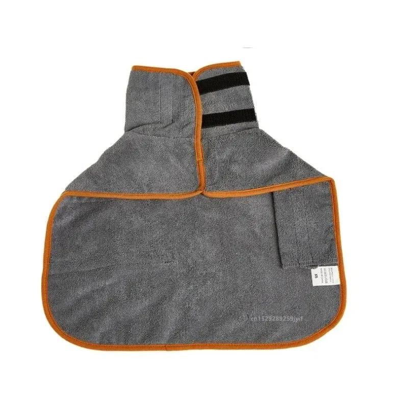 Peignoir ajustable pour chien