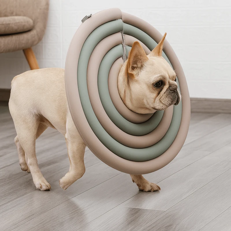 Collerette en cercle pour chien
