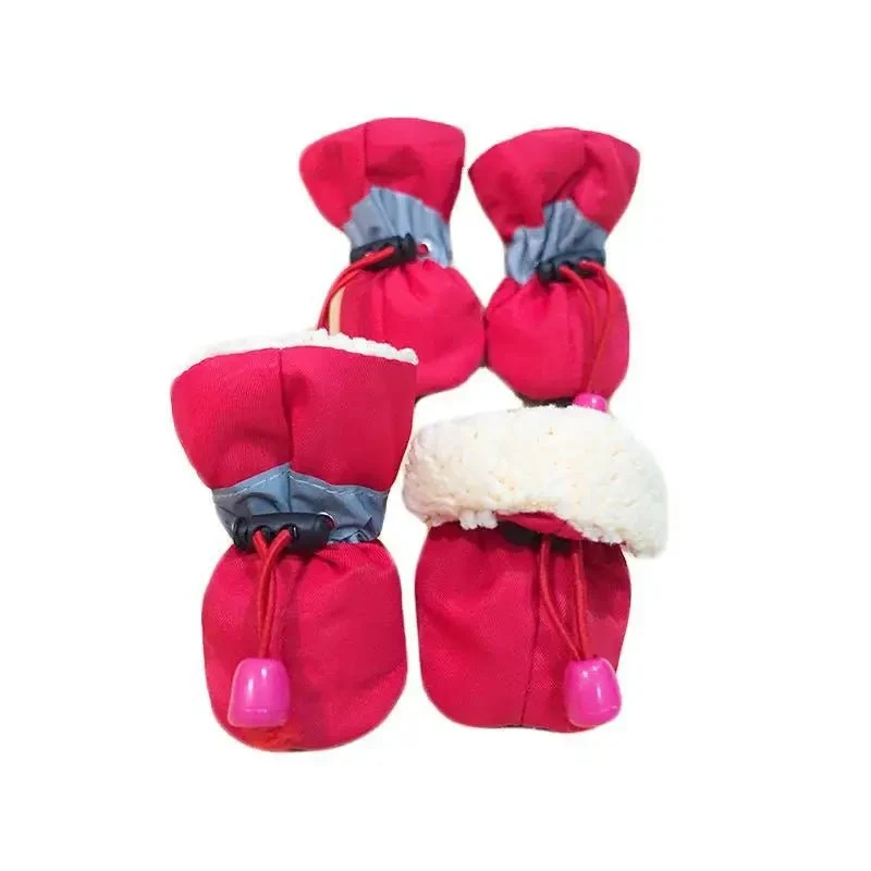 Bottes fourrées pour petit chien