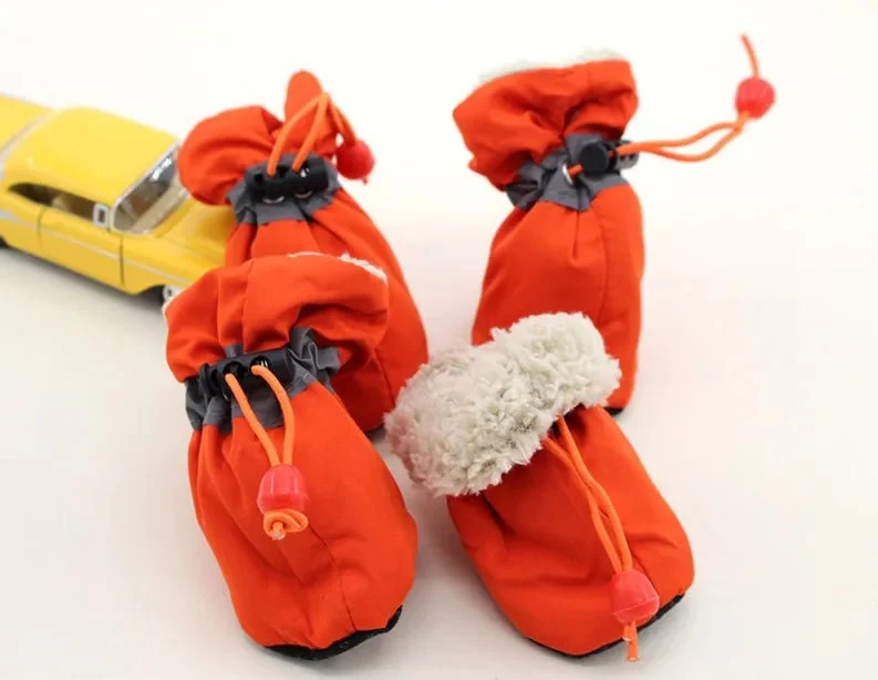 Bottes fourrées pour petit chien