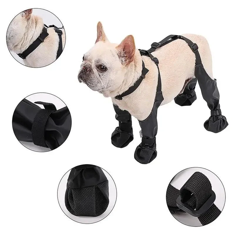 Bottes a bretelle pour chien
