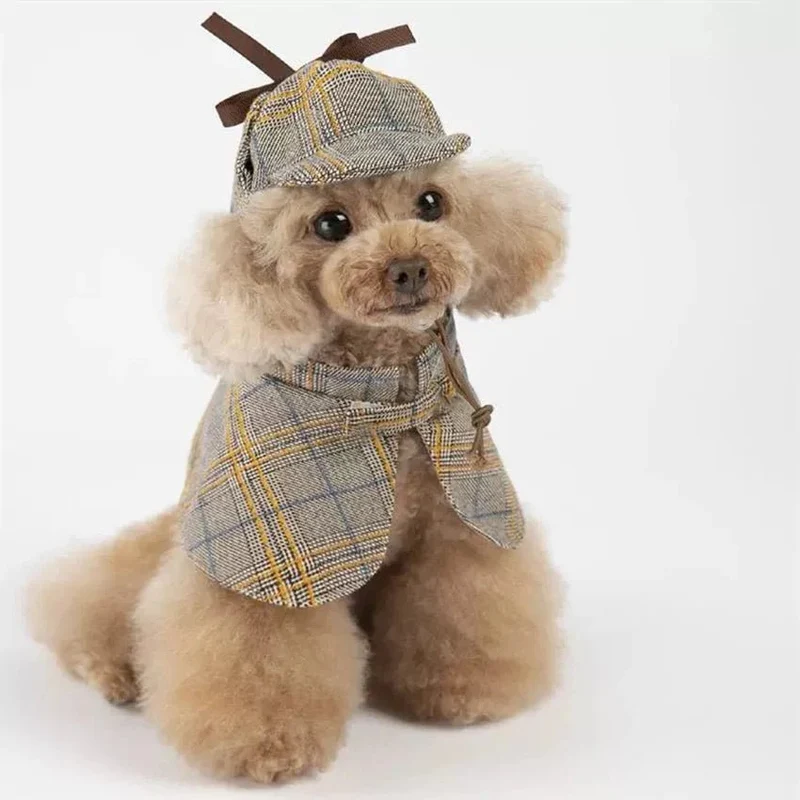 Déguisement détective pour chien