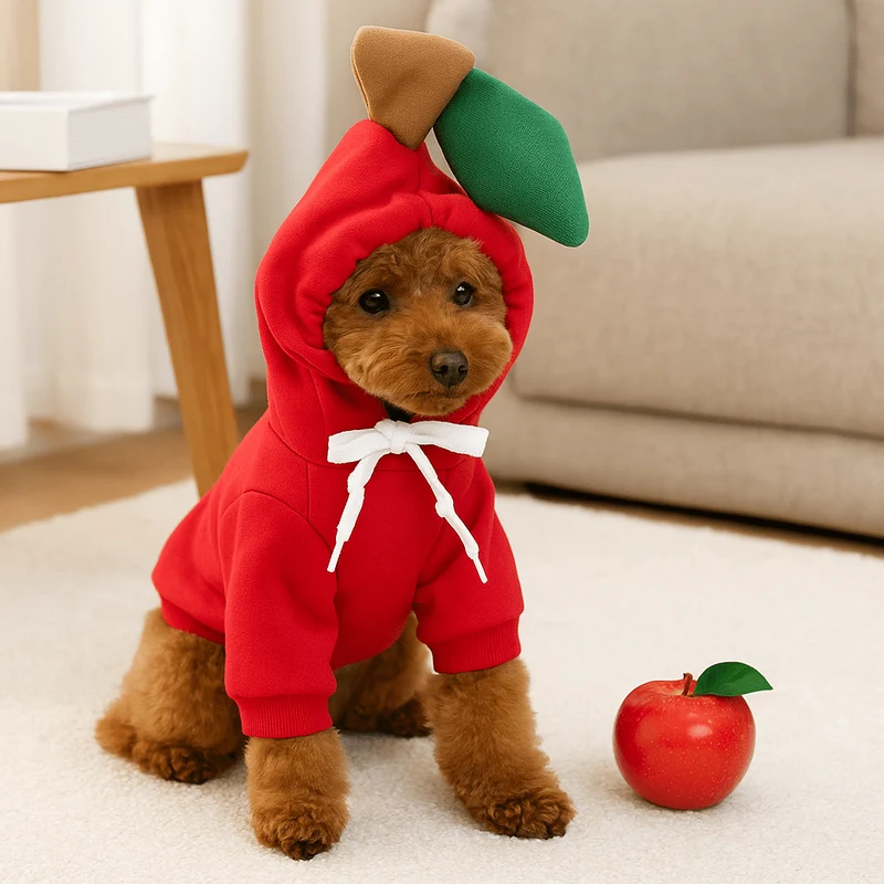 Cosplay fruit pour petit chien