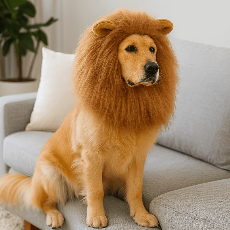 Crinière de Lion pour chien