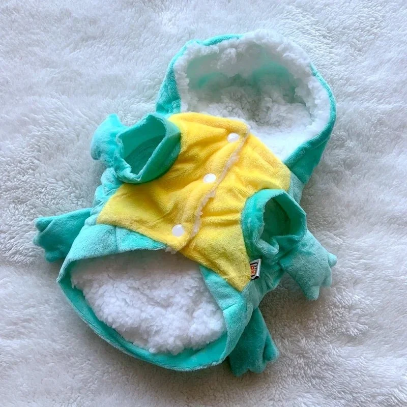 Déguisement avec carapace pour chien