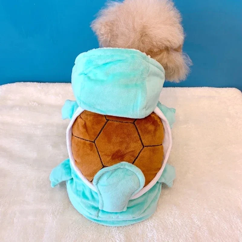 Déguisement avec carapace pour chien