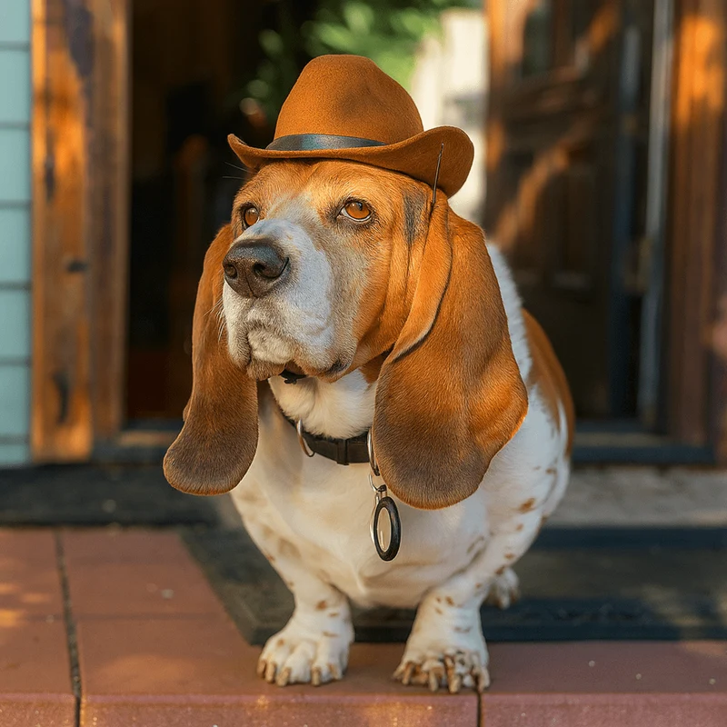 Chapeau Cowboy pour chien