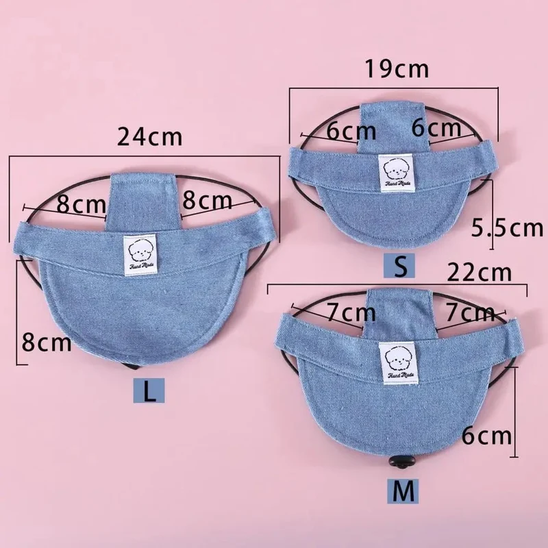 Casquette avec sangle pour chien