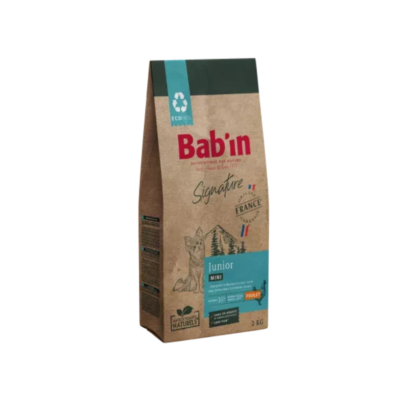 Croquettes pour chiot - Mini - Poulet - Bab'in Signature