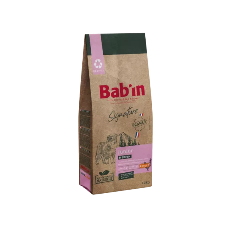 Croquettes pour chiot - Medium - Poulet - Bab'in Signature
