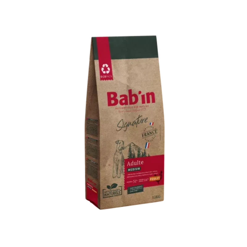 Croquettes pour chien - Adulte Medium - Poulet - Bab'in Signature