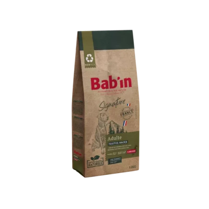 Croquettes pour chien - Adulte Toutes Races - Canard - Bab'in Signature