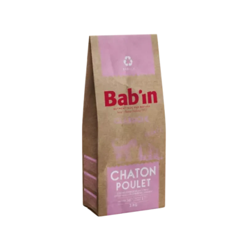 Croquettes pour chaton - Saumon - Bab'in Classique