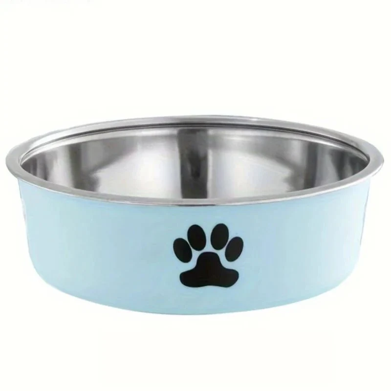Gamelle chien en inox anti-dérapante
