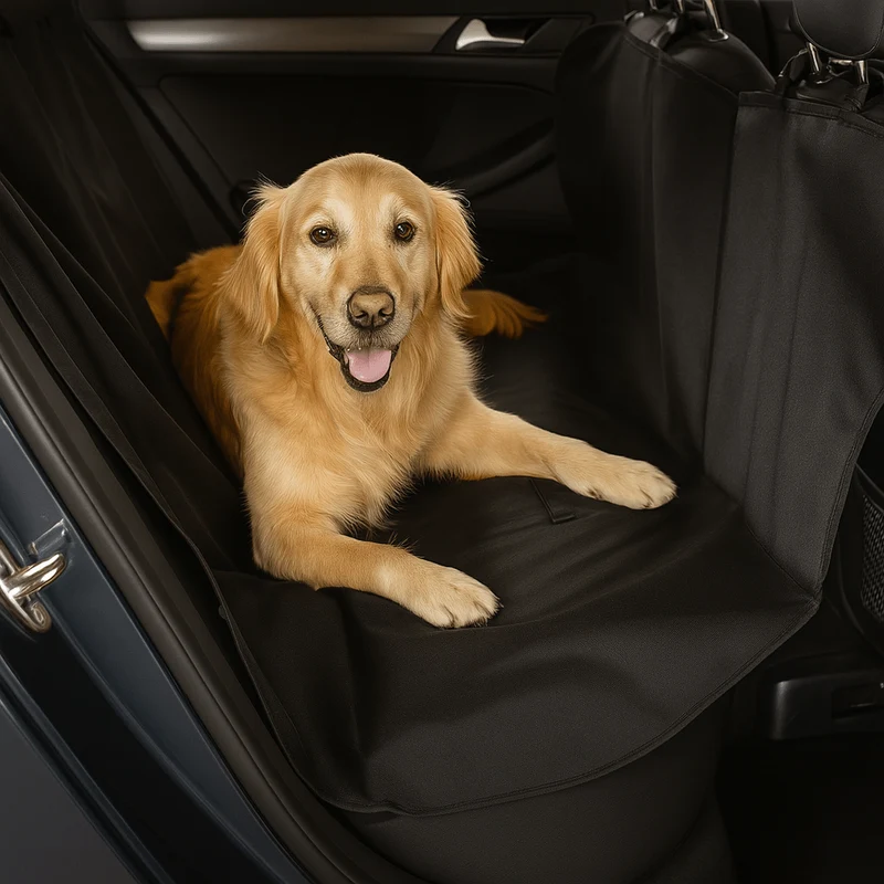 Grande protection de banquette arrière pour chien