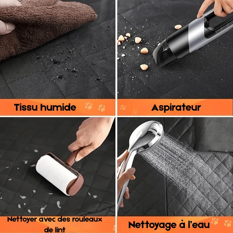 Protection de siège pour chien résistante et waterproof
