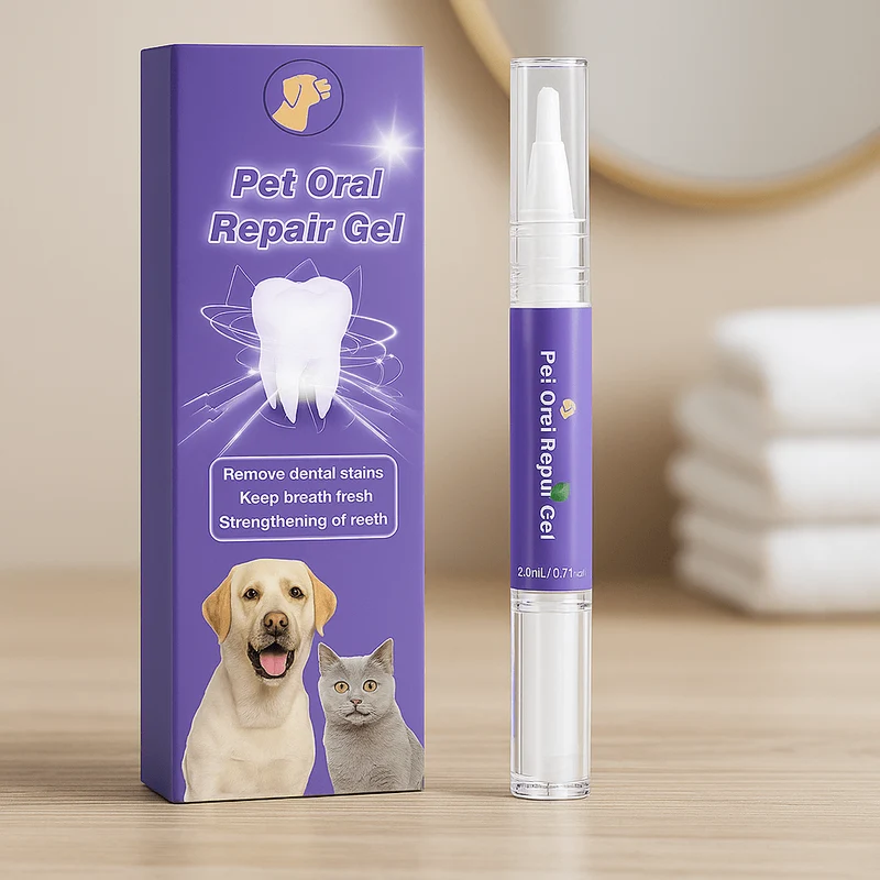 Brosse à dent anti-tartre chien