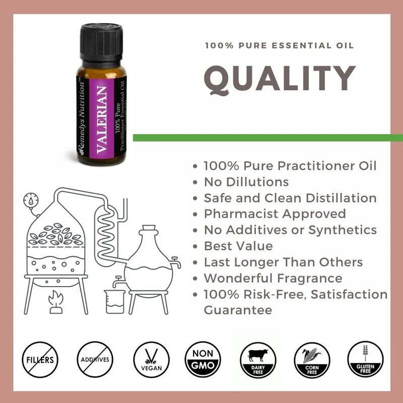Huile essentielle de valériane 10 ml