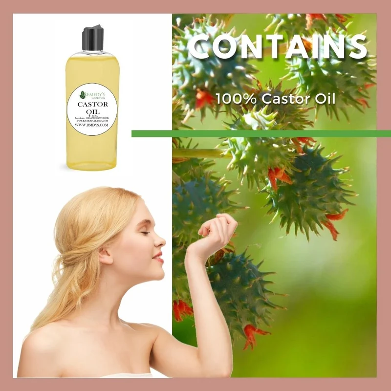 Huile de ricin 100 % pure 4 g