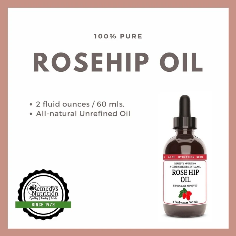 Huile de rose musquée 2 oz