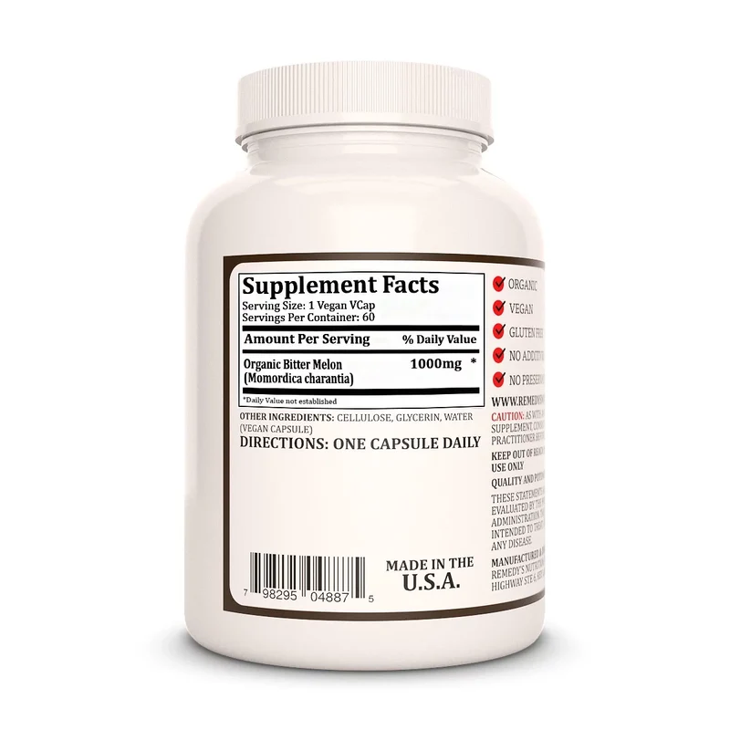 Melon amer 1000 mg, 60 capsules végétaliennes