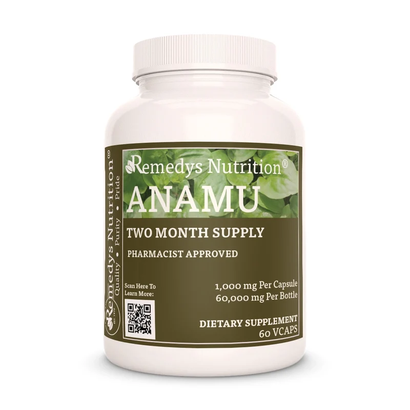 Anamu 1000 mg, 60 gélules végétaliennes