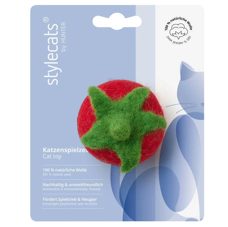 Katzenspielzeug Tomate-Miezerella