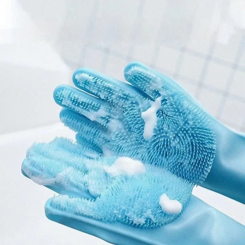Gants brosse pour chien
