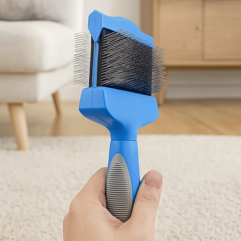 Brosse double pour chien