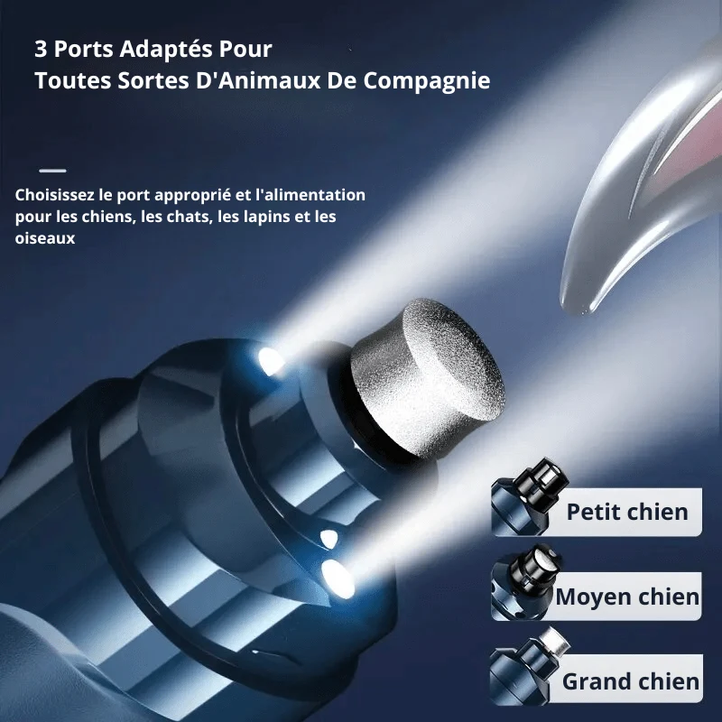 Coupe ongle LED électrique professionnelle