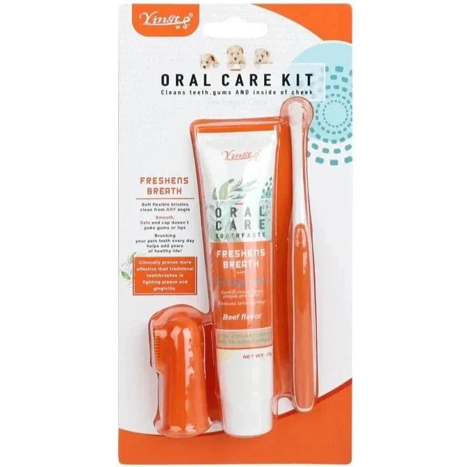 Pack complet brossage de dents pour les chiens