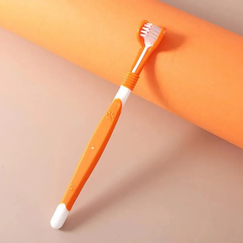 Brosse à dent double pour chien