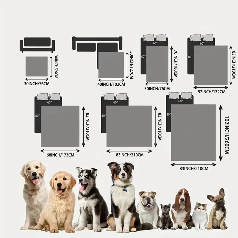 Protection de canapé et de lit pour chien