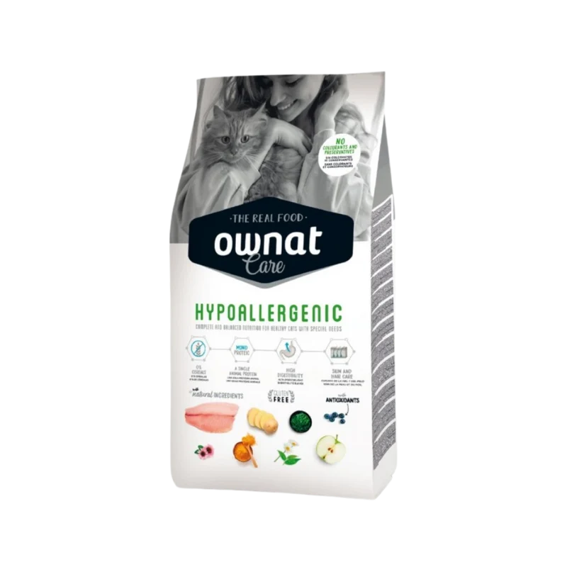 Croquettes OWNAT - Hypoallergénique Chat