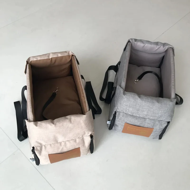 Panier de voyage chien pour accoudoir