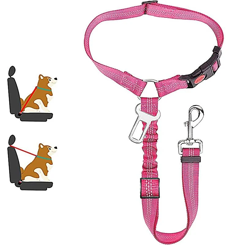 Ceinture de sécurité 3en1 pour chien